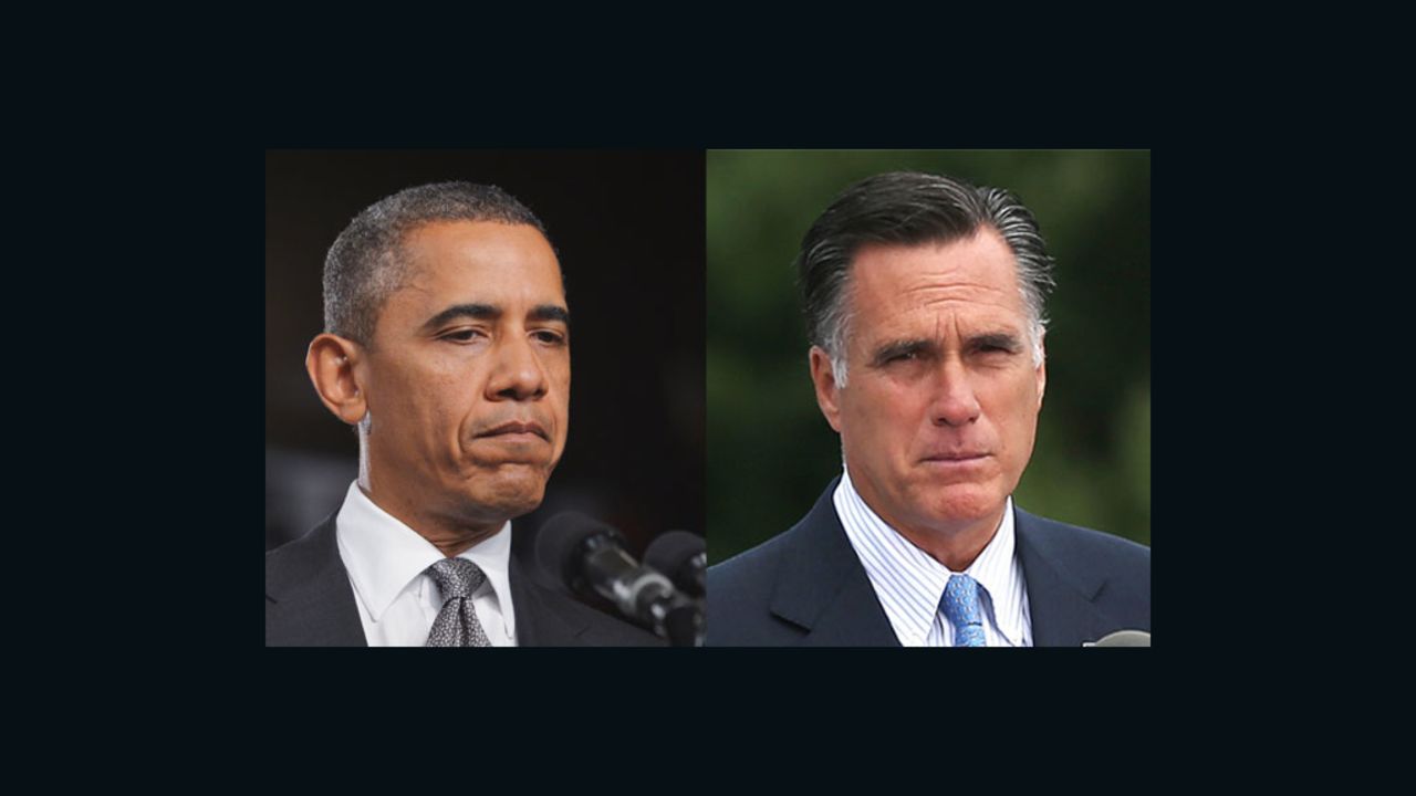 Obama Romney CO Shootings