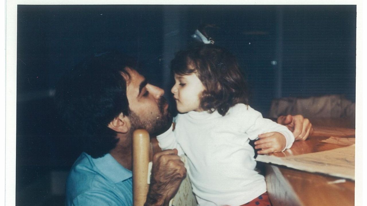 Barry Kluger and his daughter, Erica, who died in a car crash at 18.