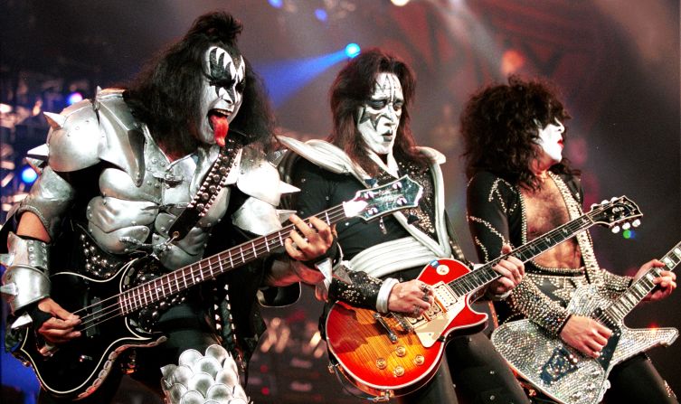 KISS used makeup to take their personas to another level.  
