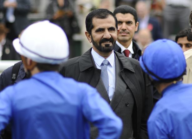 As owner of the prolific Godolphin stables, United Arab Emirates ruler Sheikh Mohammed bin Rashid Al Maktoum has seen his racing unit secure nearly 200 Group 1 victories around the world every year -- creating an annual prize fund of $16.8 million. Godolphin has stables in Dubai, Ireland and the UK.