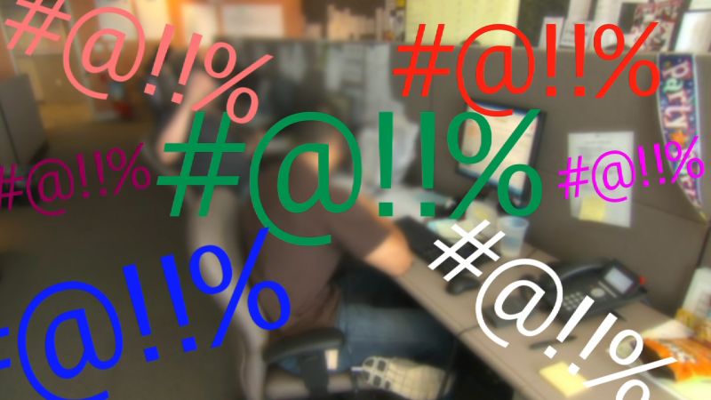 Swearing at work may cost you | CNN