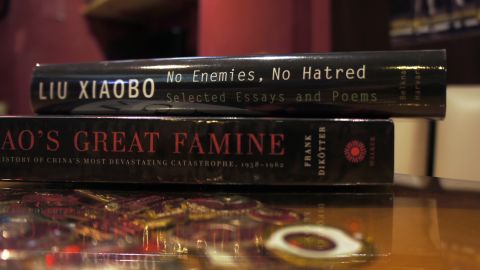 Books on Liu Xiaobo, an activist and political prisoner, are among books banned in China.