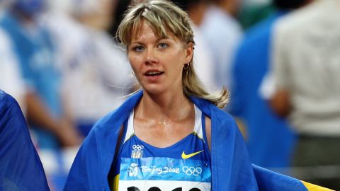 Ukraine's Nataliya Tobias won a bronze medal in the women's 1500m at the Beijing Olympics in 2008