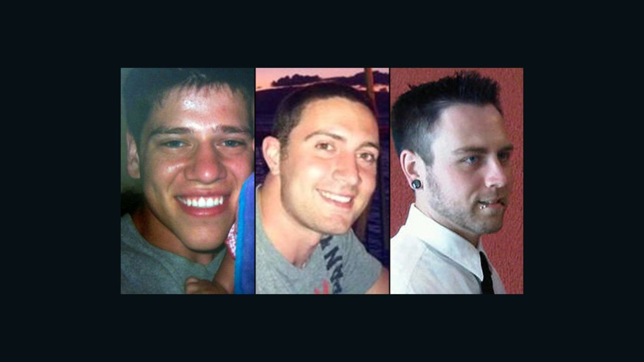 Jon Blunk,  Alex Teves and Matt McQuinn were killed in the Aurora shooting, as they used their bodies to shield their girlfriends.