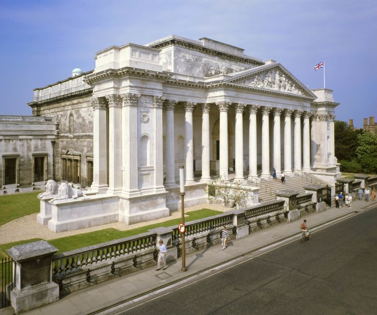 The grand Fitzwilliam Museum's collection includes artifacts from ancient Egypt, Greece, Rome and the Sudan. 