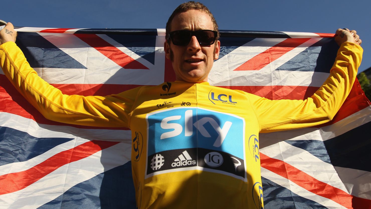 Bradley Wiggins' best finish in the Tour de France prior to this year was fourth in the 2009 race.