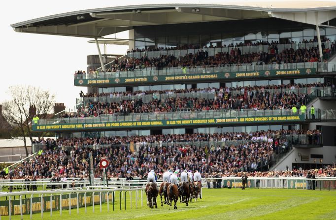 Aintree is best known for hosting the world-renowned Grand National, introduced to the English course 10 years after its opening in 1829. The grandstand was built by William Lynn, who even placed a full bottle of sovereign gold coins in the footing of the foundation stone, which remains untouched more than 180 years later.