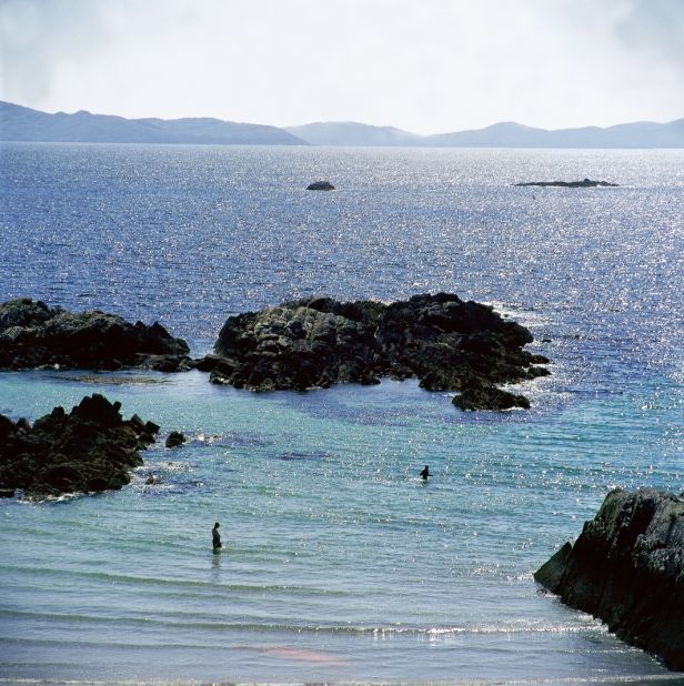 The Ring of Kerry in Ireland is known for its sandy beaches and ancient ruins.