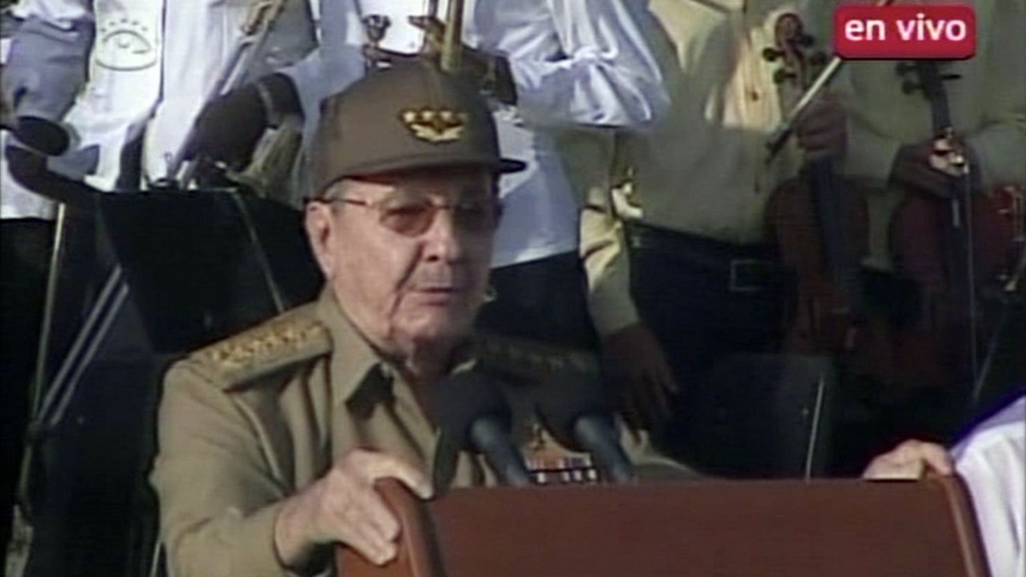 "If they want to discuss the problems of democracy ... we will discuss them," Cuban President Raul Castro said Thursday.