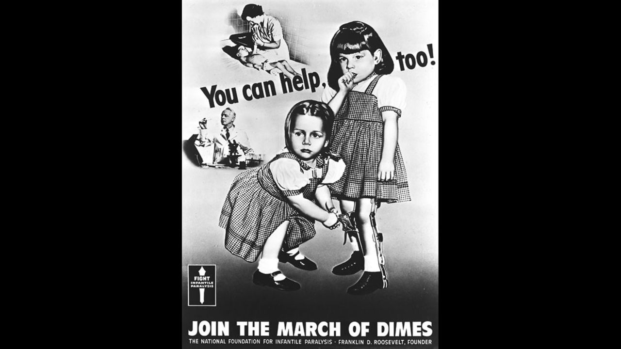 Pam and Patricia O'Neil (now Patricia O'Neil Dryer) were poster children for a campaign to stop polio in the 1950s.