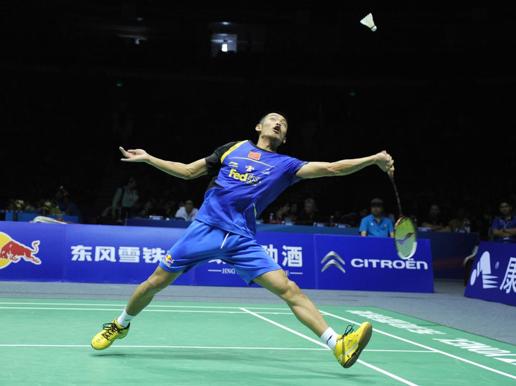 Lin Dan, four-time world champion, will represent China in the sport of badminton.