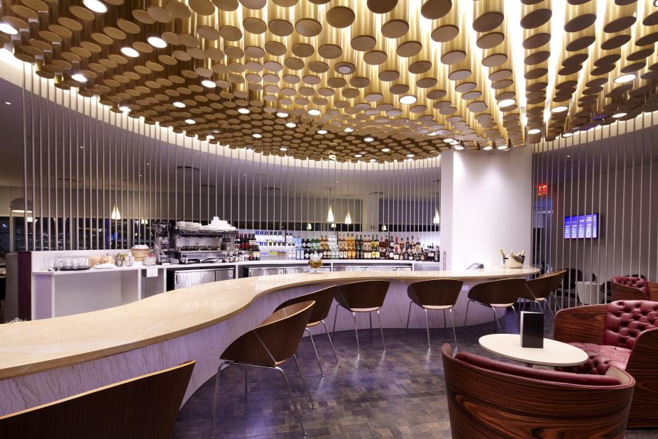 This March, Virgin Atlantic premiered its new Clubhouse with an Austin Powers-meets-uptown cocktail lounge at JFK in New York.