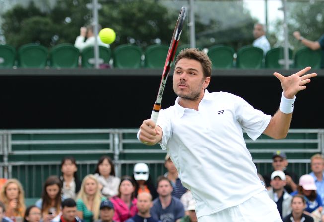 However, this year the duty has been passed to Federer's friend Stanislas Wawrinka, who helped him finally climb onto the Olympic rostrum at Beijing.