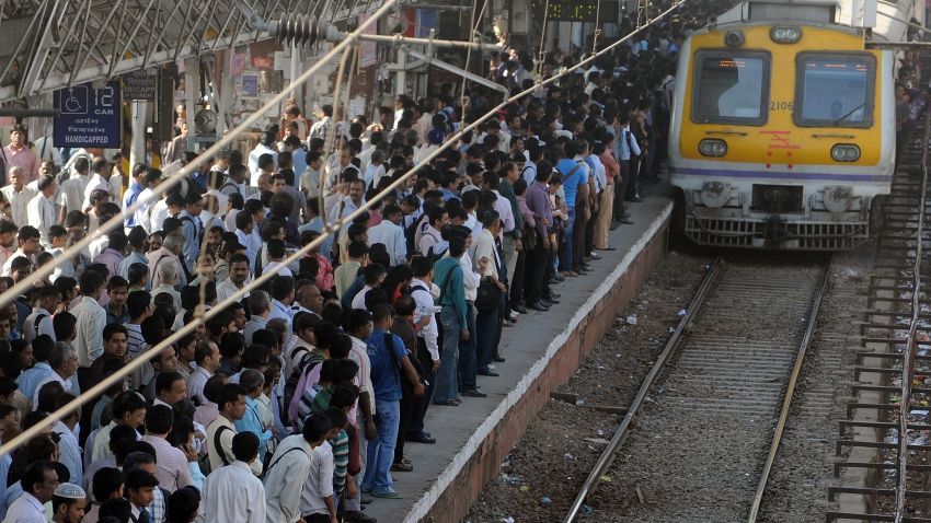 North India was hit by large scale power outages Monday causing massive breakdown in transport systems.  