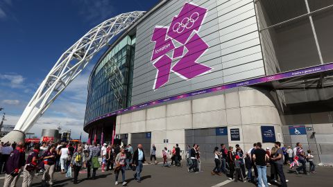 London's world-famous Wembley Stadium is set to host the Olympic football finals next week.