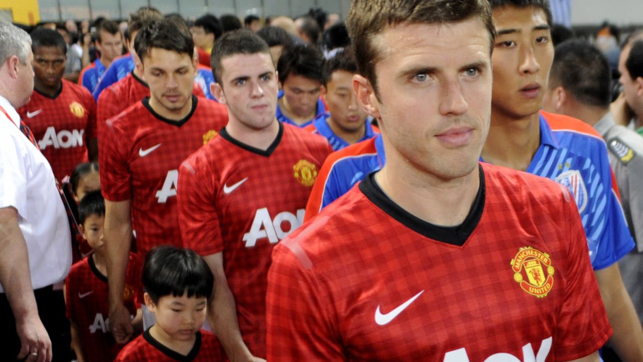 Players of Manchester United attend the match during the Friendly Match between Shanghai Shenhua and Manchester United at Shanghai Stadium on July 25, 2012 in Shanghai, China.