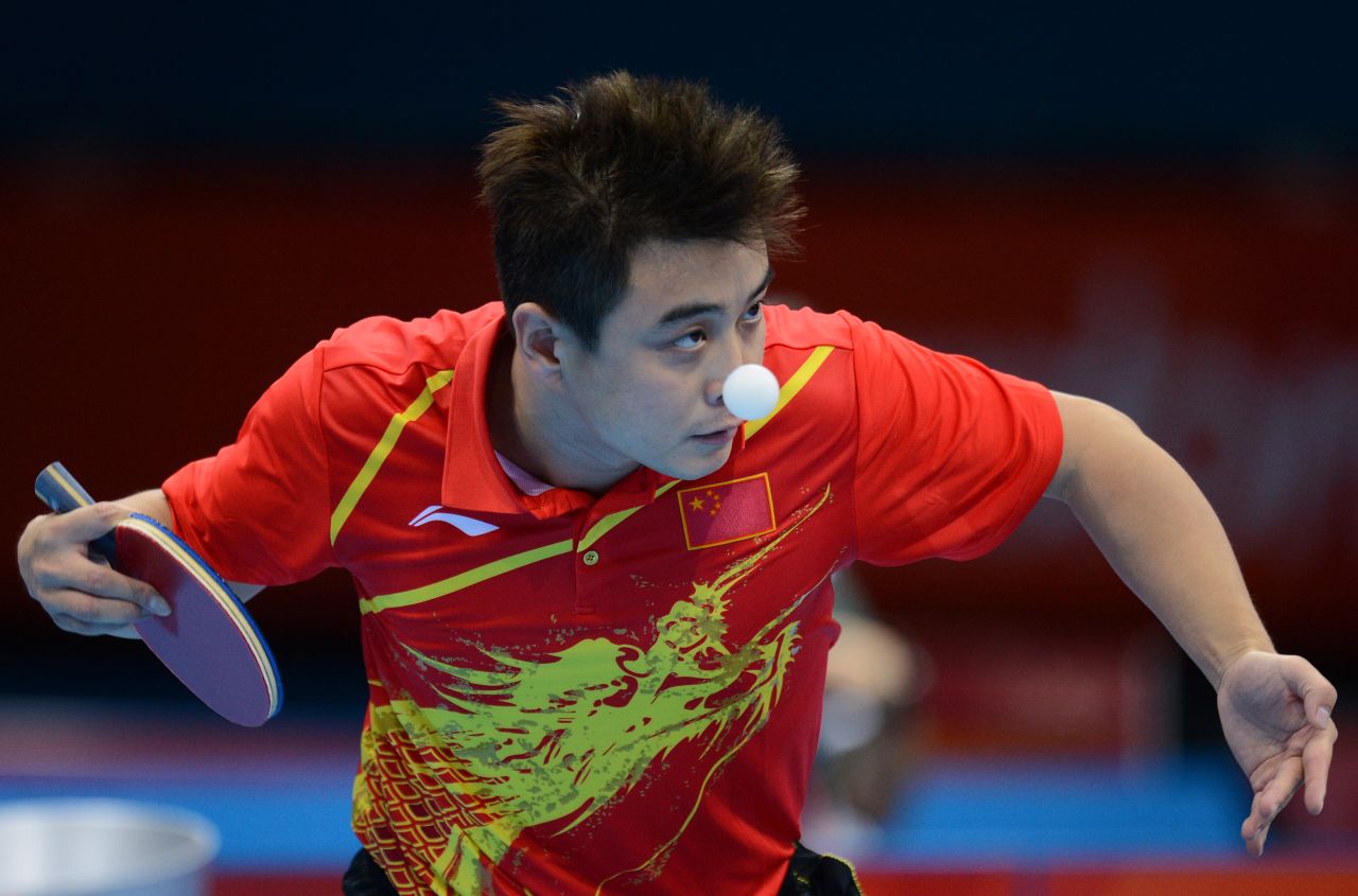 China's Wang Hao impresses during the inaugural Patch Adams Invitational. 