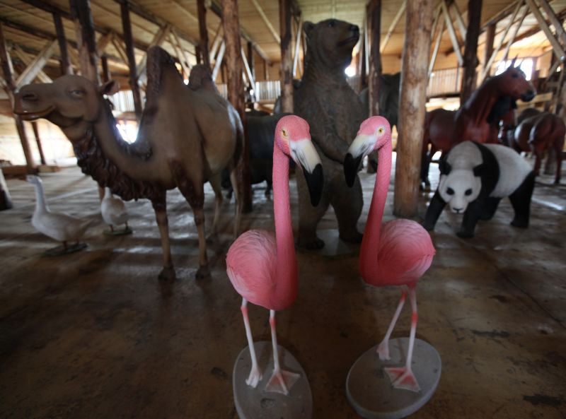 Dutchman builds replica Noah's Ark after flood dream | CNN