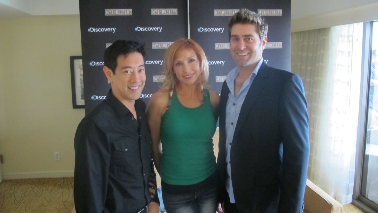 "MythBusters" members Grant Imahara, Kari Byron and Tory Belleci are leaving the show.