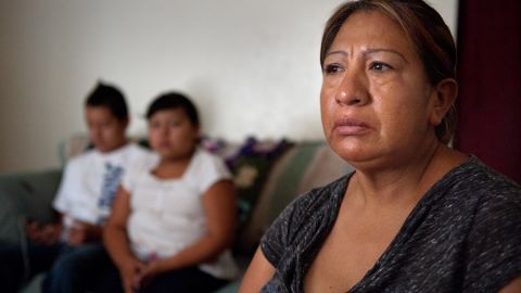 Juana Reyes, a mother of two, faces possible deportation after an arrest for trespassing.