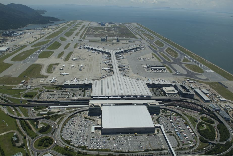 At a reported $20 billion, Hong Kong International Airport is one of the most expensive airport construction projects. It is also the world's busiest airport for cargo (freight and mail) and international freight (excluding mail).