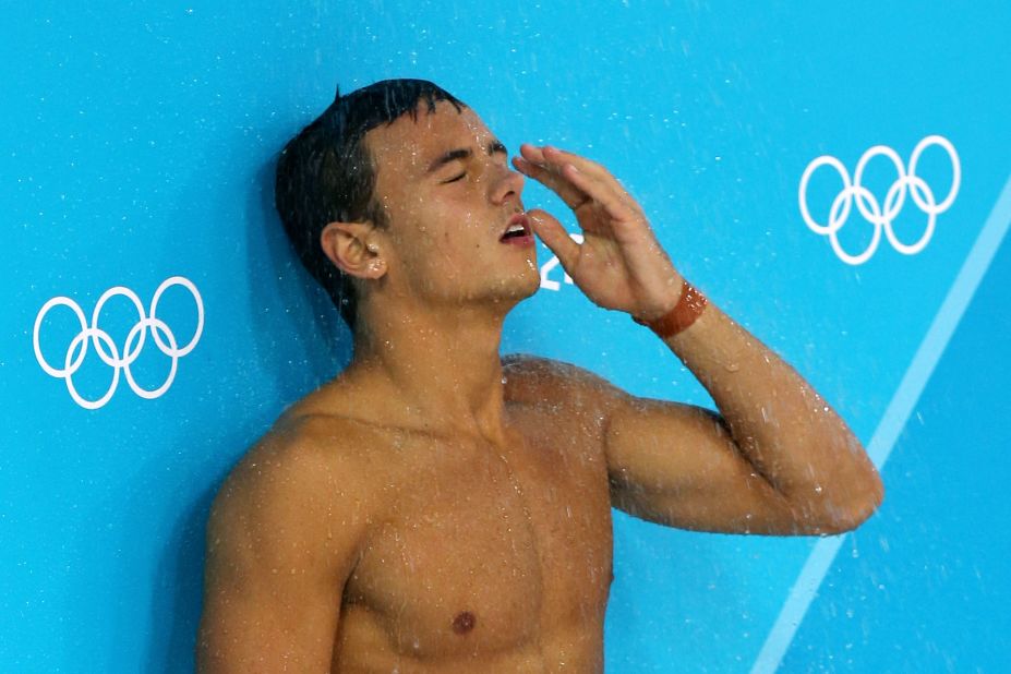 After failing to win a medal after much anticipation, British synchronized diver Tom Daley received a string of insults from a disgruntled teenager via Twitter. As a result, the 17-year-old was arrested and held overnight by police.