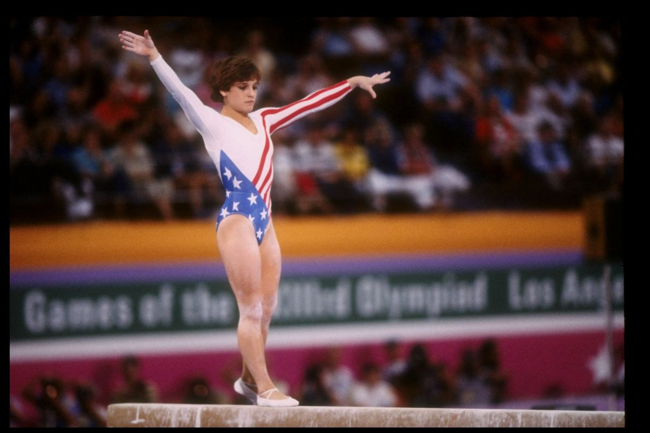Mary Lou Retton became the first American woman to win gold in the individual all-around event in 1984, breaking eastern Europe's stranglehold on the competition. She also won two silvers and two bronzes, becoming a national hero.