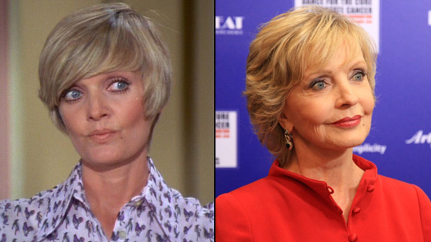 Florence Henderson, the iconic TV mom, died Thursday at the age of 82, her manager, Kayla Pressman, said. Henderson played Carol Brady from 1969 to 1979. Her life story wasn't as ideal as the character she played. She grew up poor in Indiana, with an alcoholic father and a mother who left when she was just 12 years old, she said. Henderson used her singing talent to entertain the family and help make ends meet. Her big break came in 1951 when she landed a starring role in Rodgers and Hammerstein's "Oklahoma!" <br /><br /><br />