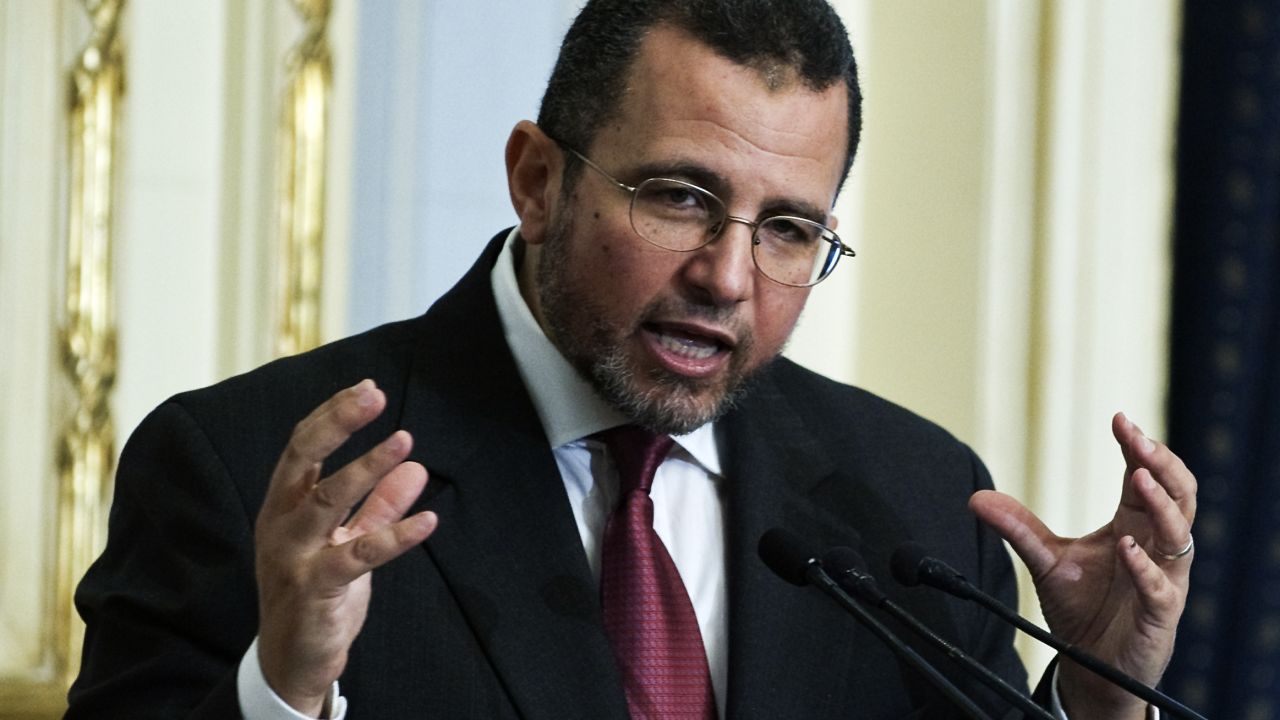 This file photo shows Egyptian Prime Minister Hisham Qandil in 2012. 