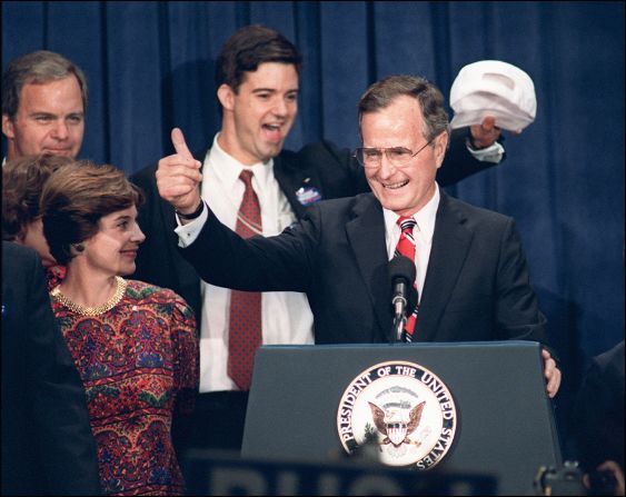 Still, even George H.W. Bush could manage approachable and "nice" -- recall Dana Carvey's send-up -- compared with Michael Dukakis' beige speaking style.