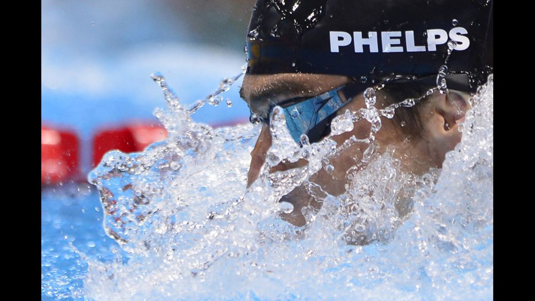 Michael Phelps swims to win gold in the men's 200-meter individual medley. Phelps won his 20th career Olympic medal and completed a historic third consecutive 200-meter individual medley Olympic victory.