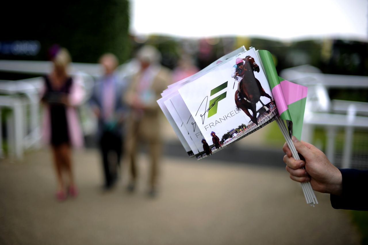 Both Black Caviar and Frankel have spawned a micro marketing industry. Frankel flags were the order of the day at Glorious Goodwood this year. There is also an impressive line in Frankel fleeces, mugs and hats available online.