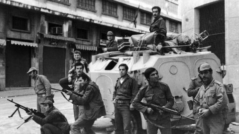 The civil war broadly pitted Palestinian and pro-Palestinian Muslim militias against Lebanon's Christian militias, devastating the country in the process.</p><p>An estimated 150,000 people were killed during the course of the conflict whilst thousands more fled the country.