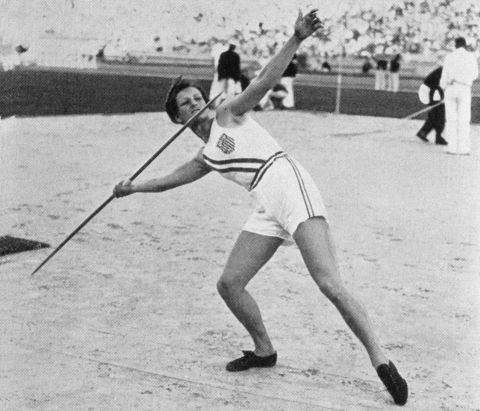 Robinson was lucky to survive a plane crash in 1931, and the following year Mildred "Babe" Didrikson took over her mantle as the top U.S. woman athlete, winning gold in hurdles and javelin at the Los Angeles Olympics and silver in the high jump. 