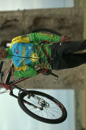 The Team Rwanda rider honed his mountain biking skills in Switzerland ahead of the Games.