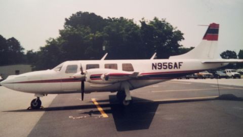Not a single piece of Dunbar's plane was ever found.