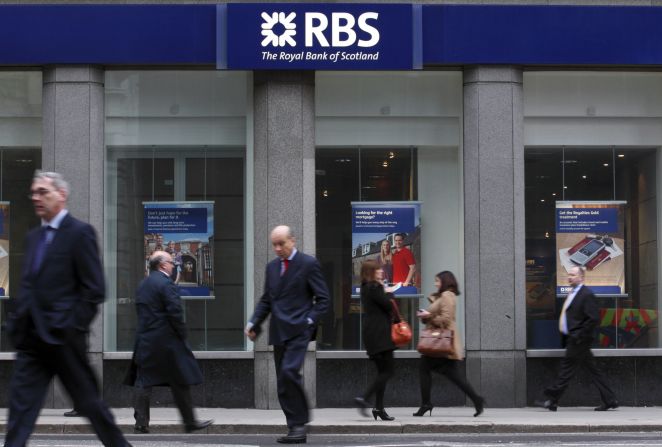 The Royal Bank of Scotland was forced to pay the amount in June 2012 for manipulating bank Libor rates.