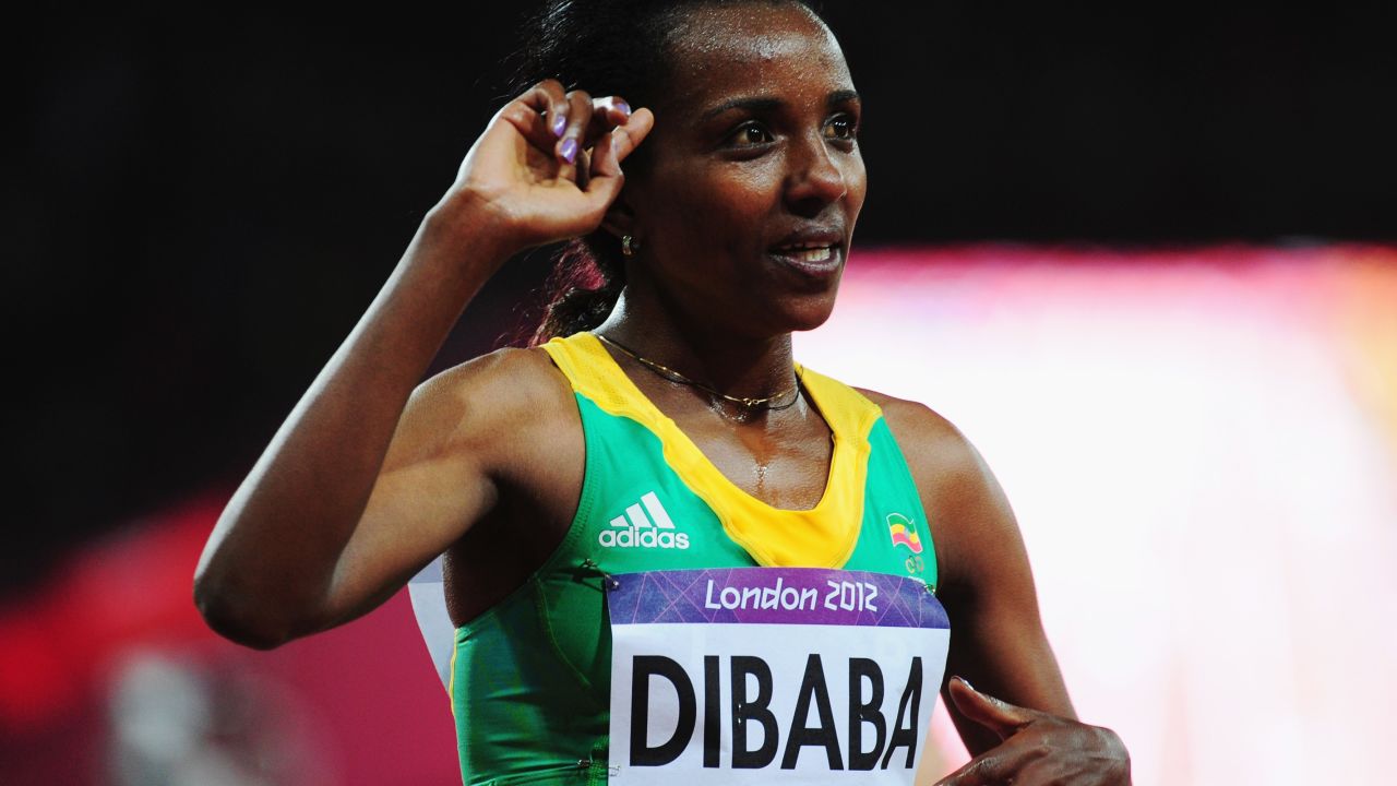 Tirunesh Dibaba gave Ethiopia its first gold of the London Games with a superb win in the women's 10,000m.
