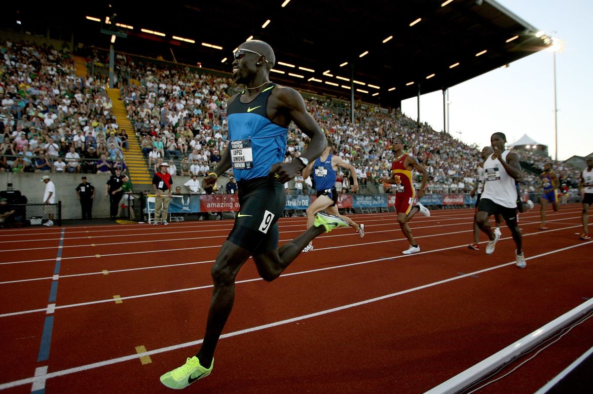 A former "Lost Boy" from Sudan, he relocated as a teenager to the United States where he became a professional runner. 