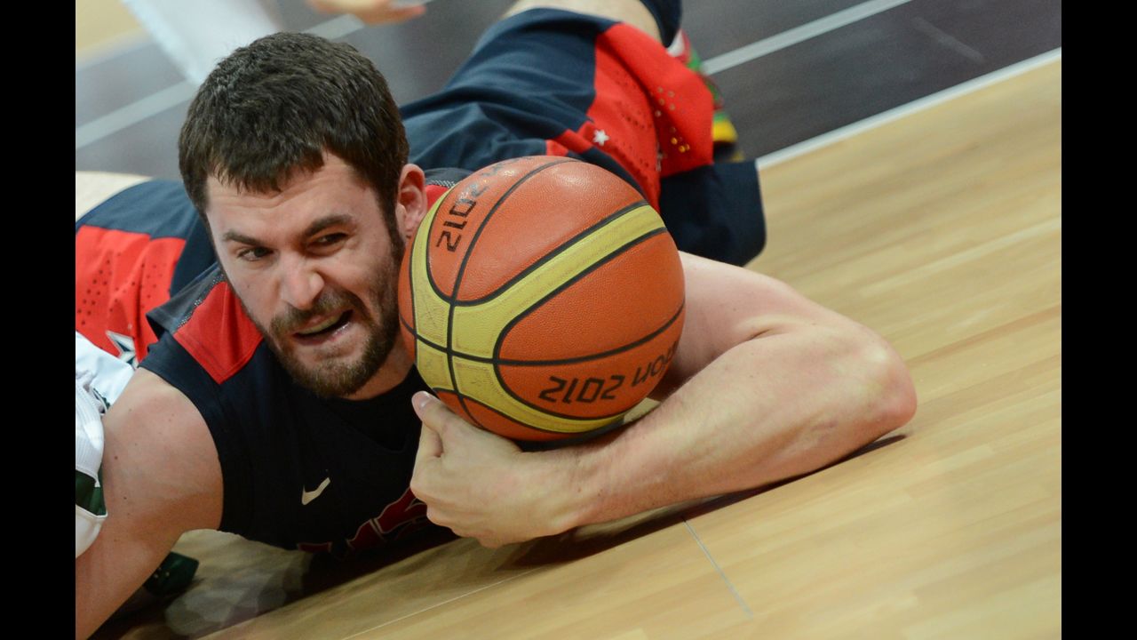 Little-known fact: U.S. basketballer Kevin Love's favorite movie is "Cast Away."