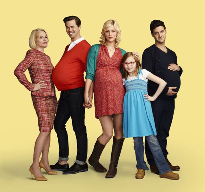 NBC's "The New Normal" features a gay couple who enlist a single mom in their quest to conceive a baby.