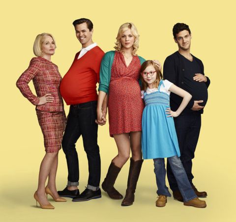 NBC's "The New Normal" features a gay couple who enlist a single mom in their quest to conceive a baby.