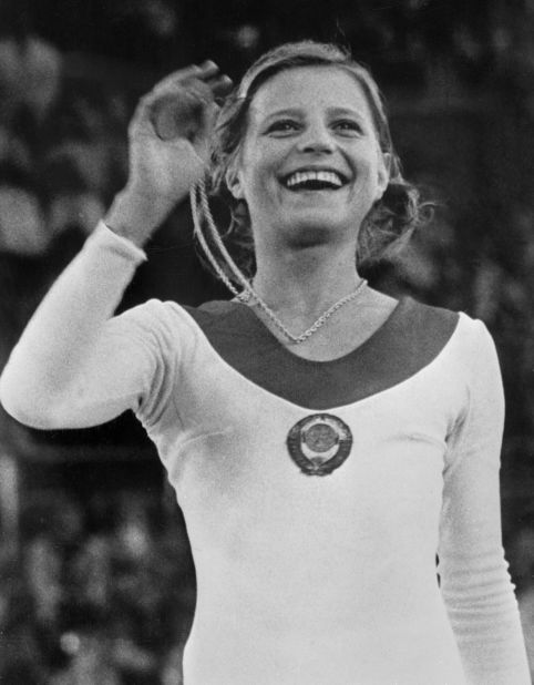 As one of the Olympians featured in the exhibition, Korbut was chosen as the speaker and guest of honor in recognition of her victories 40 years ago in Munich.