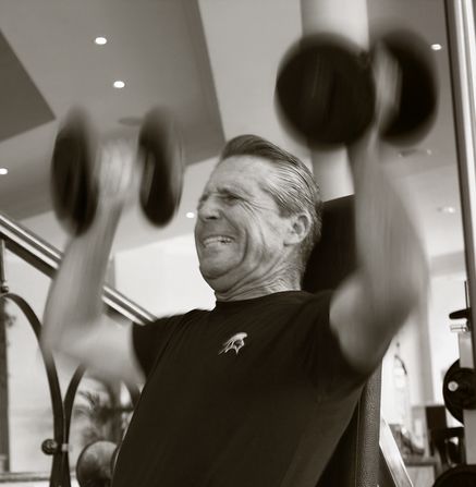 Gary Player is renowned for his incredible fitness regime which despite his advancing years shows no sign of abating. 