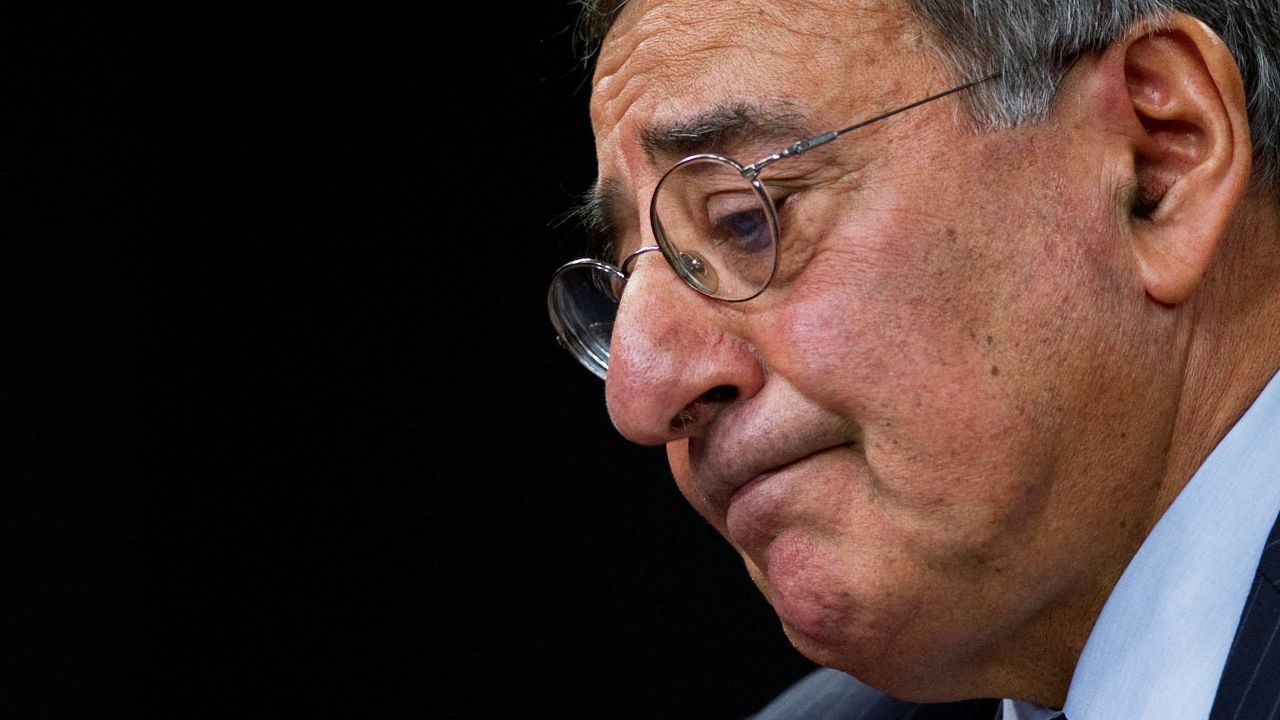 Defense Secretary Leon Panetta says that the sequestration defense budget cuts, if triggered, would threaten national security. 

