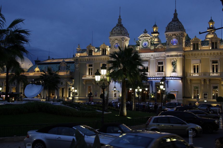 Roll the dice in high style along with true players at the Casino de Monte-Carlo in Monaco, a principality bordered by France on three sides.