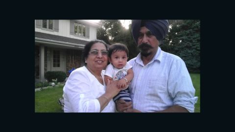 Satwant Singh Kaleka, right, was one of the victims killed during the temple shooting.