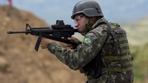 The Brazilian Ministry of Defense sent 7,500 troops to the country's northwest borders to crackdown on "cross-border crimes."