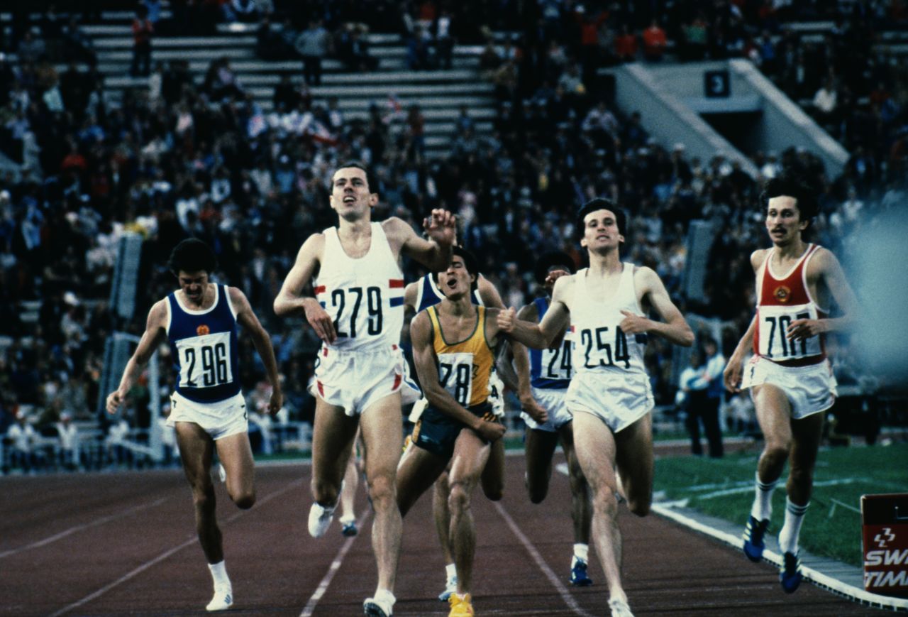 One of the highlights of Moscow was the 800 meter final, which featured Great Britain's Steve Ovett and Sebastian Coe. But the fastest man in the world over that distance in 1980 was not in the race. American runner Don Paige was so distraught at missing out he has never watched the final.  