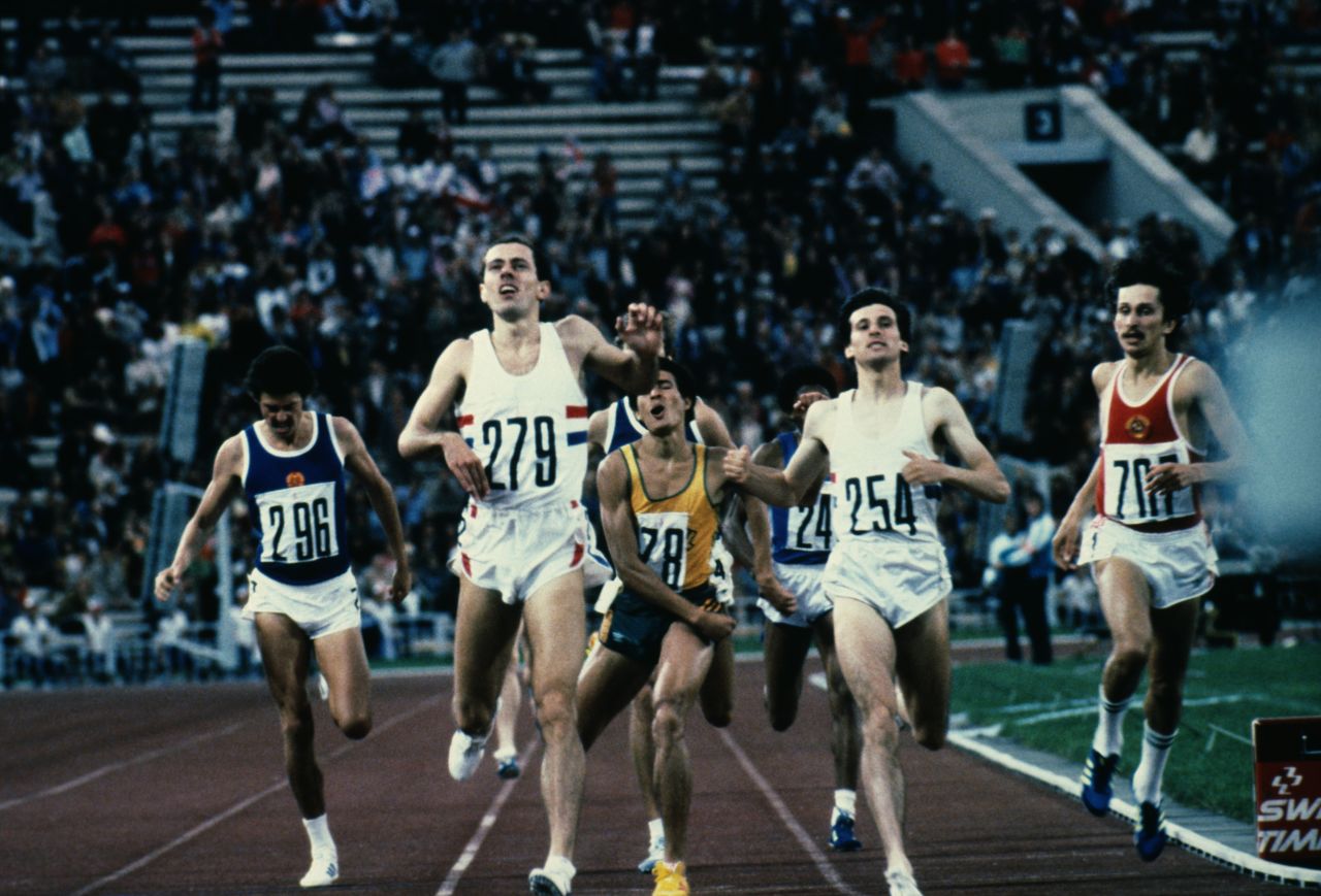 One of the highlights of Moscow was the 800 meter final, which featured Great Britain's Steve Ovett and Sebastian Coe. But the fastest man in the world over that distance in 1980 was not in the race. American runner Don Paige was so distraught at missing out he has never watched the final.